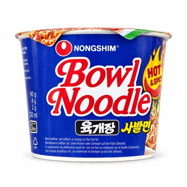 Nongshim Bowl Noodle Hot & Spicy