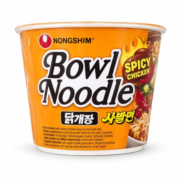 Nongshim Bowl Noodle Spicy Chicken