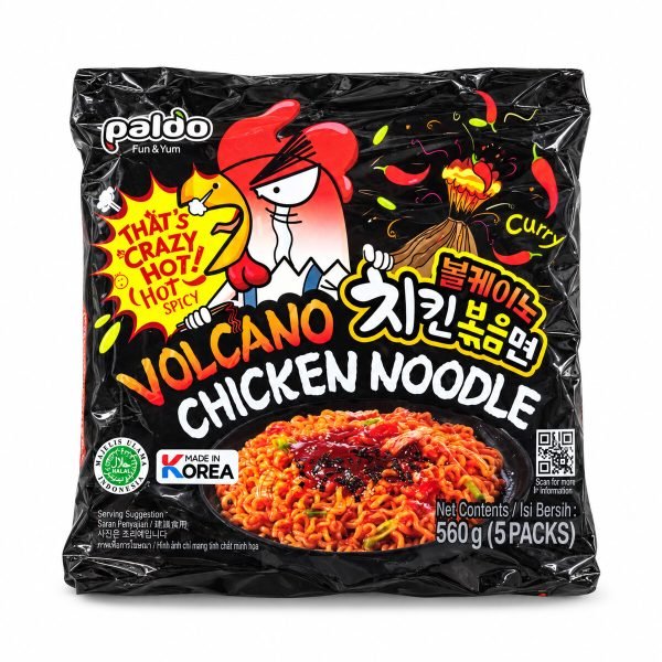 Paldo Volcano Chicken Noodle 560g
