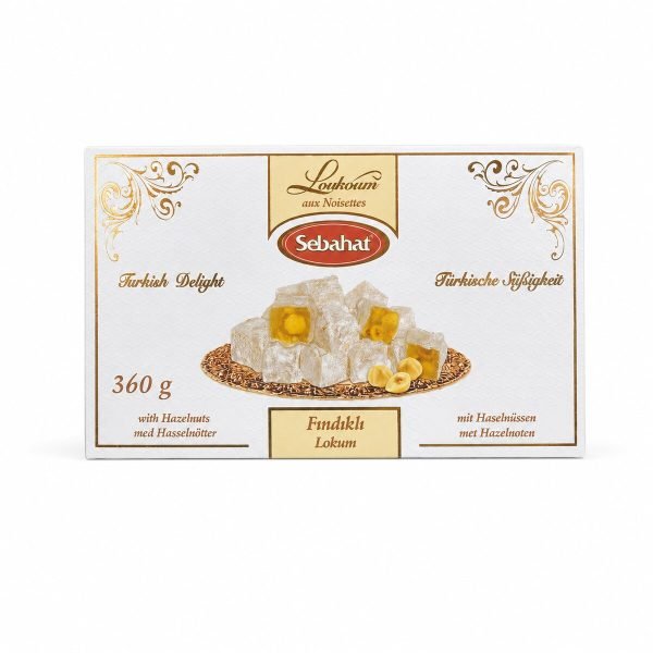 Sebahat Hazelnut Turkish Delight 360g