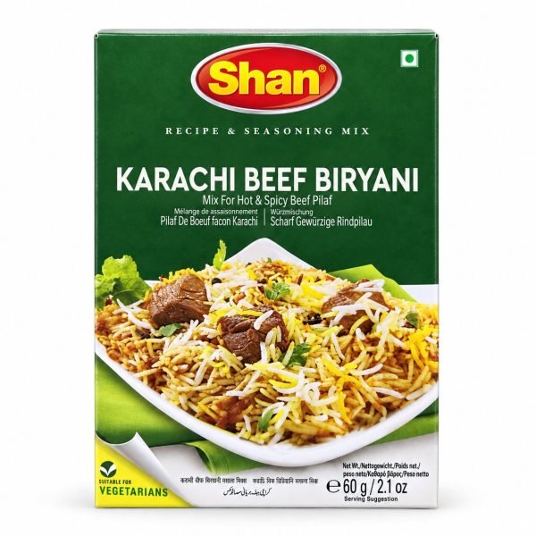Shan Karachi Beef Biryani Masala 60g