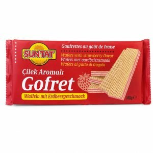 Suntat Strawberry Wafers 140g