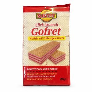 Suntat Strawberry Wafers 250g
