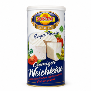 Suntat Premium Beyaz Peynir Creamy White Cheese 50% – Blue Tin