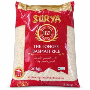 Surya Extra Long 1121 Superior Rice 20kg
