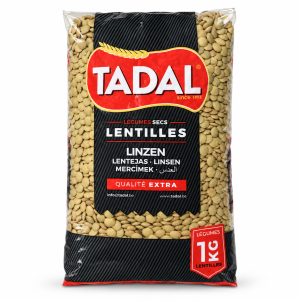 Tadal Green Lentils 1kg