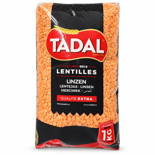 Tadal Red Lentils 1kg