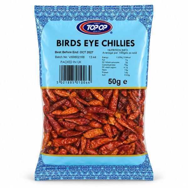 Top-op Birds Eye Chillies 50g