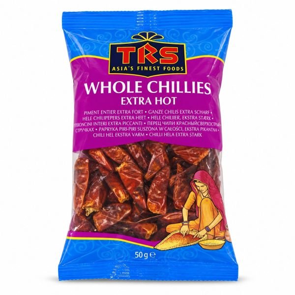 TRS Whole Chillies Extra Hot 50g