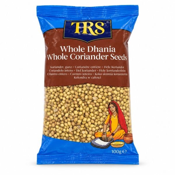 TRS Whole Dhania Coriander Seeds 100g