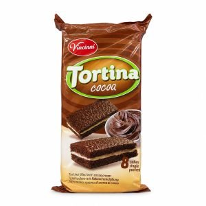 Vincinni Tortina Cocoa 8 Pack