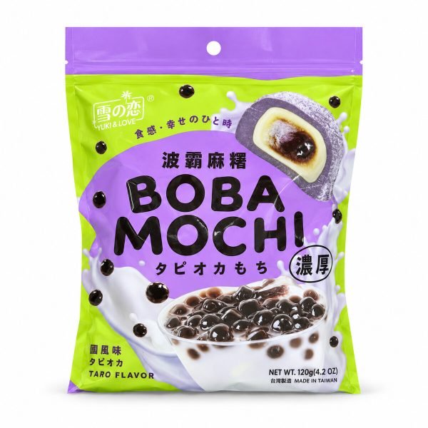 Yuki & Love Boba Mochi Taro 120g