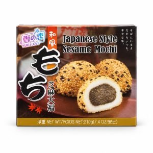 Yuki & Love Japanese Style Sesame Mochi 210g
